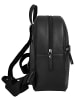 Bruno Banani Rucksack echt Leder in schwarz