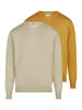 Redmond Pullover Basic in Beige / gelb