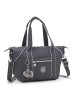 Kipling Art Mini Schultertasche 39 cm in moonlit grey