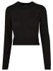 Urban Classics Urban Classics Damen Ladies Short Waffle Sweater in black