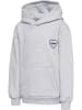 Hummel Kapuzenpullover Hmljr Loose Kinder in LIGHT GREY MELANGE