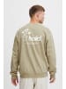 !SOLID Rundhalspullover SDImran 21108176 lässiger Rundhalspullover mit Backprint in Beige