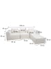 MCW Sofa-Garnitur O54 vakuumiert, Dunkelgrau