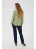 Kaffe Langarm-Bluse Amber Regular fit in Oil Green