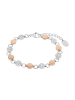 s.Oliver Armband Edelstahl, IP Rose in Bicolor