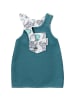 Land-Juwelen Babykleid Handmade Elefant in blau
