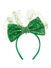 tectake St. Patrick’s Day Kopfschmuck in klassischem Grün, grün