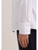 Seidensticker Kelchkragenbluse Slim in Weiß