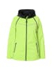 Ulla Popken Funktionsjacke in neon limette