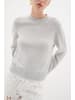 InWear Strickpullover SiljeIW Classic fit in Light Grey Melange