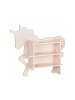 relaxdays Kinderregal "Einhorn" in Rosa - (B)66 x (H)54,5 x (T)13 cm