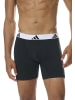 adidas Boxershorts BOXER Brief Basic 3P in Black2