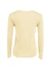 VINAJA Women Longsleeve in Light Yellow