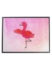 Mr. & Mrs. Panda tischpad Flamingo Yoga ohne Spruch in Aquarell Pink