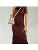 Florence Florence Handtasche Leder beige, taupe ca. 22cm