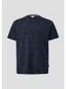 s.Oliver T-Shirt kurzarm in Blau