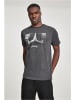 Mister Tee T-Shirt "Pray Tee" in Grau