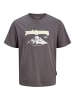 JACK & JONES PLUS T-shirt in Pavement