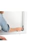 EASYmaxx Moskitonetz 150x130cm weiß 12 Magnetbefestigung für Fenster Weiß