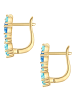 Rafaela Donata Ohrringe aus Sterling Silber mit Zirkonia in gelbgold