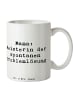Mr. & Mrs. Panda Tasse Mama Meisterin mit Spruch in Weiß