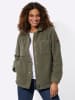 WITT WEIDEN Teddy-Fleecejacke in khaki