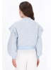 faina Women Jacket in light blue