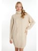 myMo Damen Strickkleid in creme