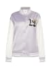 myMo Damen Collegejacke in Helllavendel