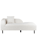 Beliani Chaiselongue LE CRAU in Weiß - (W) 170 x (H) 65 x (L) 84 cm