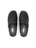 VITAFORM Hirschleder Clogs in schwarz