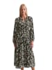 Marc O'Polo Stufenkleid mit Allover-Print relaxed in multi/black
