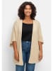 sheego Strickjacke in sand