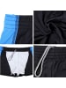 Aquarti Aquarti Herren Badehose mit Kordelzug Gummibund in schwarz/blau