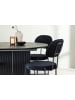 ebuy24 Schwarz 130 x 130 cm