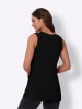 Sieh an! Shirttop in schwarz