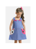 Denokids Kleid Twin Cat in dunkelblau