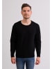 CASH-MERE.CH Rundhals Pullover in Schwarz