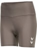 Hummel Hummel Tight Kurze Hose Hmlte Multisport Damen Dehnbarem Schnelltrocknend in DRIFTWOOD