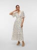 Vero Moda Gesmoktes Kleid in Birch 2
