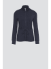 comazo Jacke mit tailliertem Tunnelzug in Marine-Melange