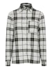 Oxmo Hemdjacke OXChia 21800105-ME  Hemdjacke mit Knopfleiste in Grau