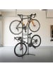 relaxdays Fahrradständer in Schwarz- (B)75 x (H)210 x (T)61 cm