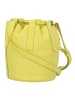 DuDu Filicudi Beuteltasche Leder 14 cm citrus yellow