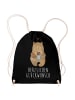 Mr. & Mrs. Panda festival rucksack Bär Baby mit Spruch in Schwarz