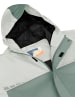 Normani Outdoor Sports Kinder Regenjacke Sointula in Stone/Beige