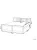 Beliani Doppelbett OLENDON in Braun - (W) 189 x (H) 82 x (L) 206 cm
