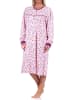 NORMANN Nachthemd Kuschelinterlock - 69625 in rosa