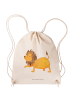 Mr. & Mrs. Panda Gym Bag Sternzeichen Löwe ohne Spruch in Creme