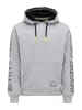 Bruno Banani Hoodie ohne Reißverschluss WEST in Grau / Melange